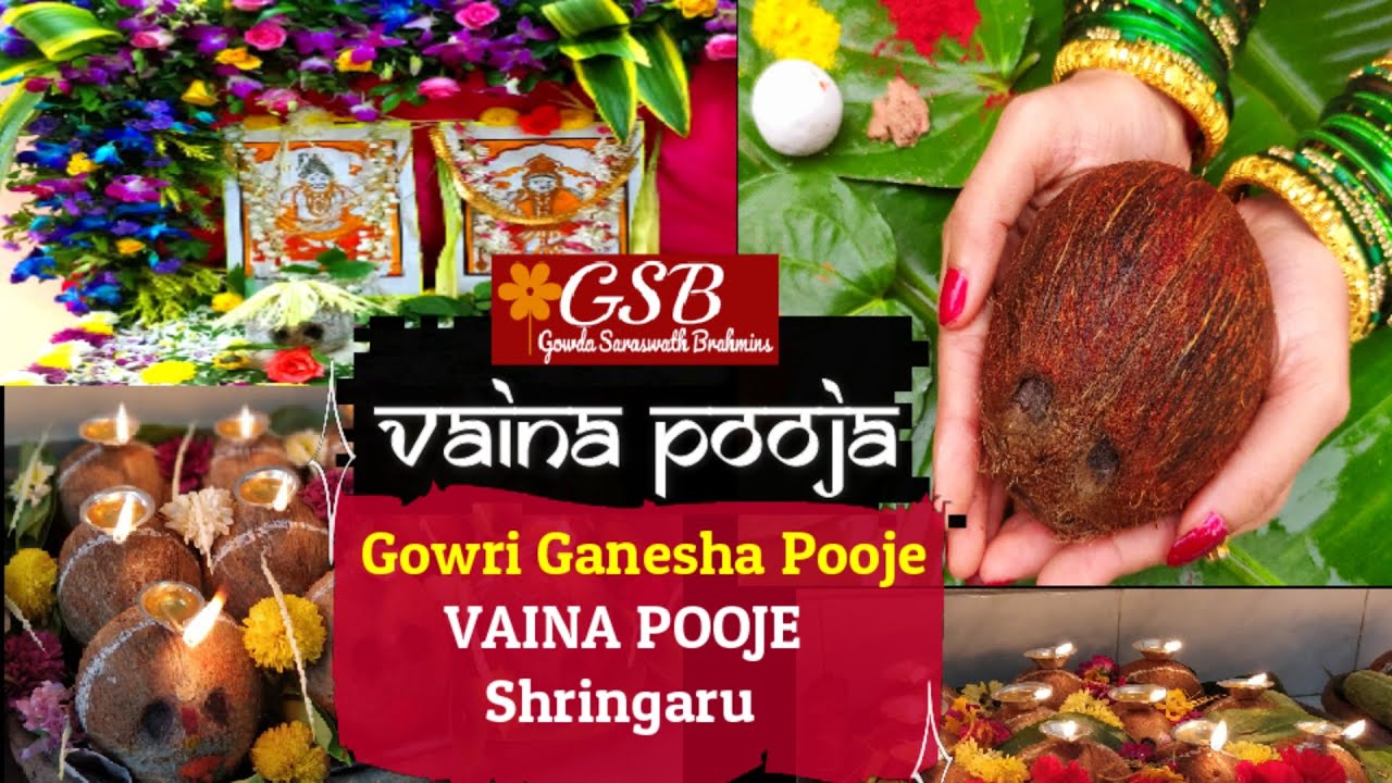 Vaina Pooja | Gowri Ganesha Pooja | Ganesh Chaturthi | Vaina Sringaru | Veeksha