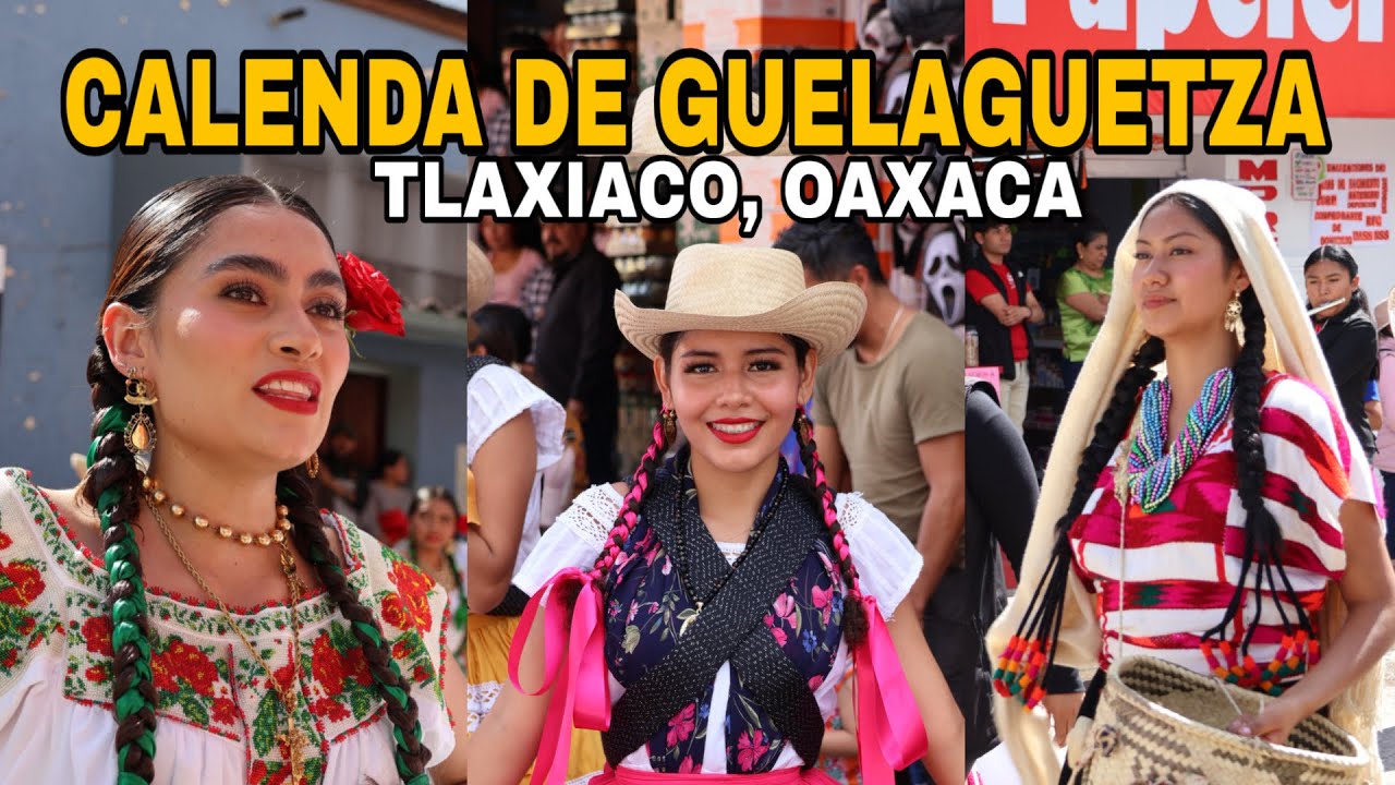 Calenda de GUELAGUETZA en Tlaxiaco, Oaxaca