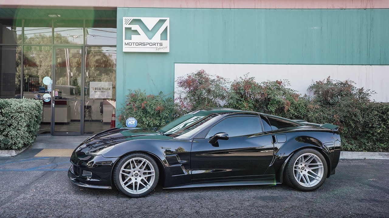 Corvette C6 WIDEBODY Transformation | Full Carbon Fiber Aero Kit by Fantazy Motorsports