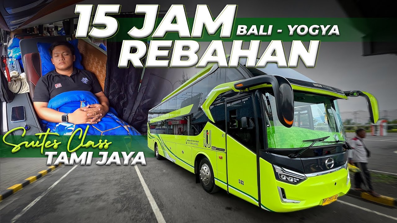 Pernah Disewa Tour Sheila On 7 ‼️ Bus Ternyaman Denpasar - Yogyakarta PO Tami Jaya