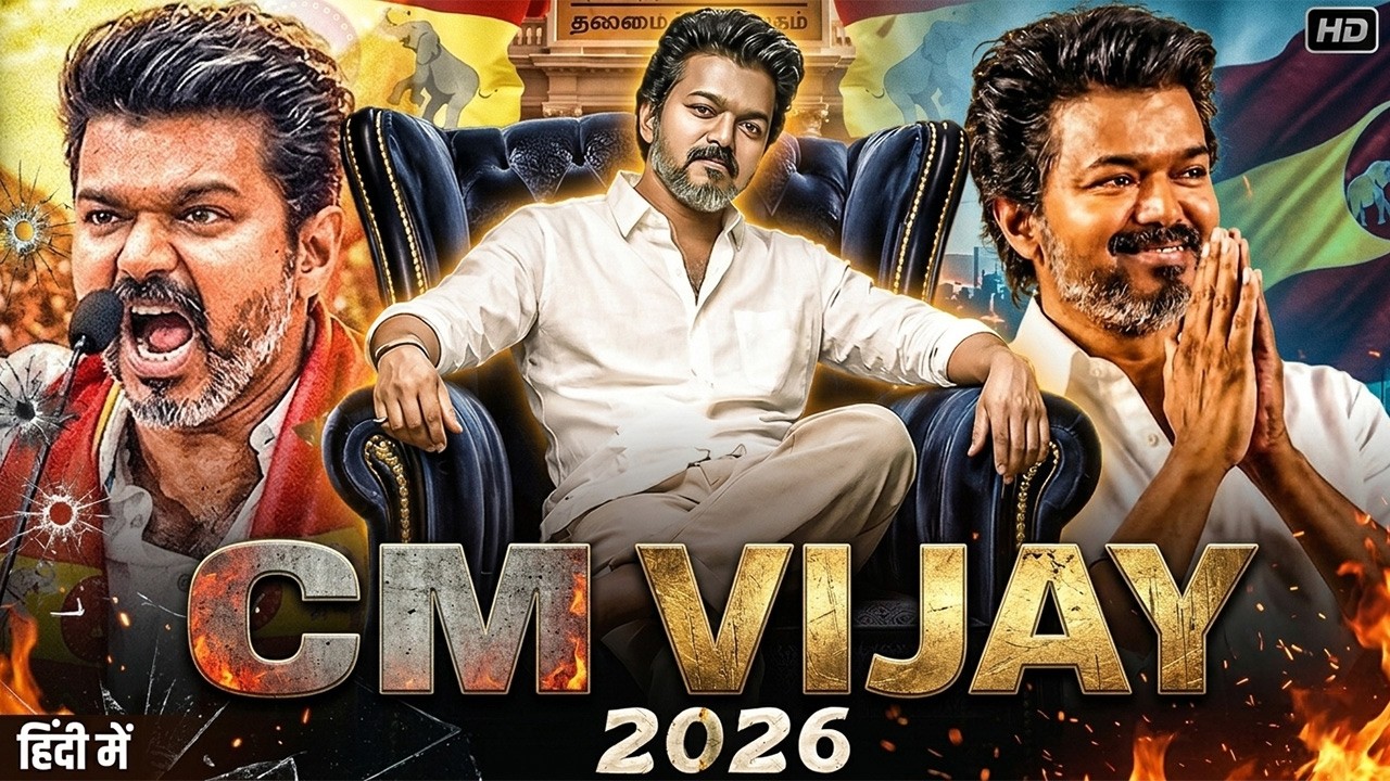 VIJAY CM - Full Movie Hindi Dubbed | Thalapathy Vijay | Pooja Hegade | New South Indian Movie 2026