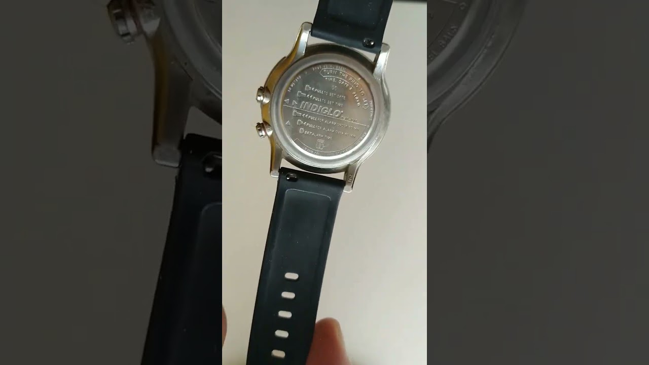Timex Reef Gear Indiglo Alarm adventure watch