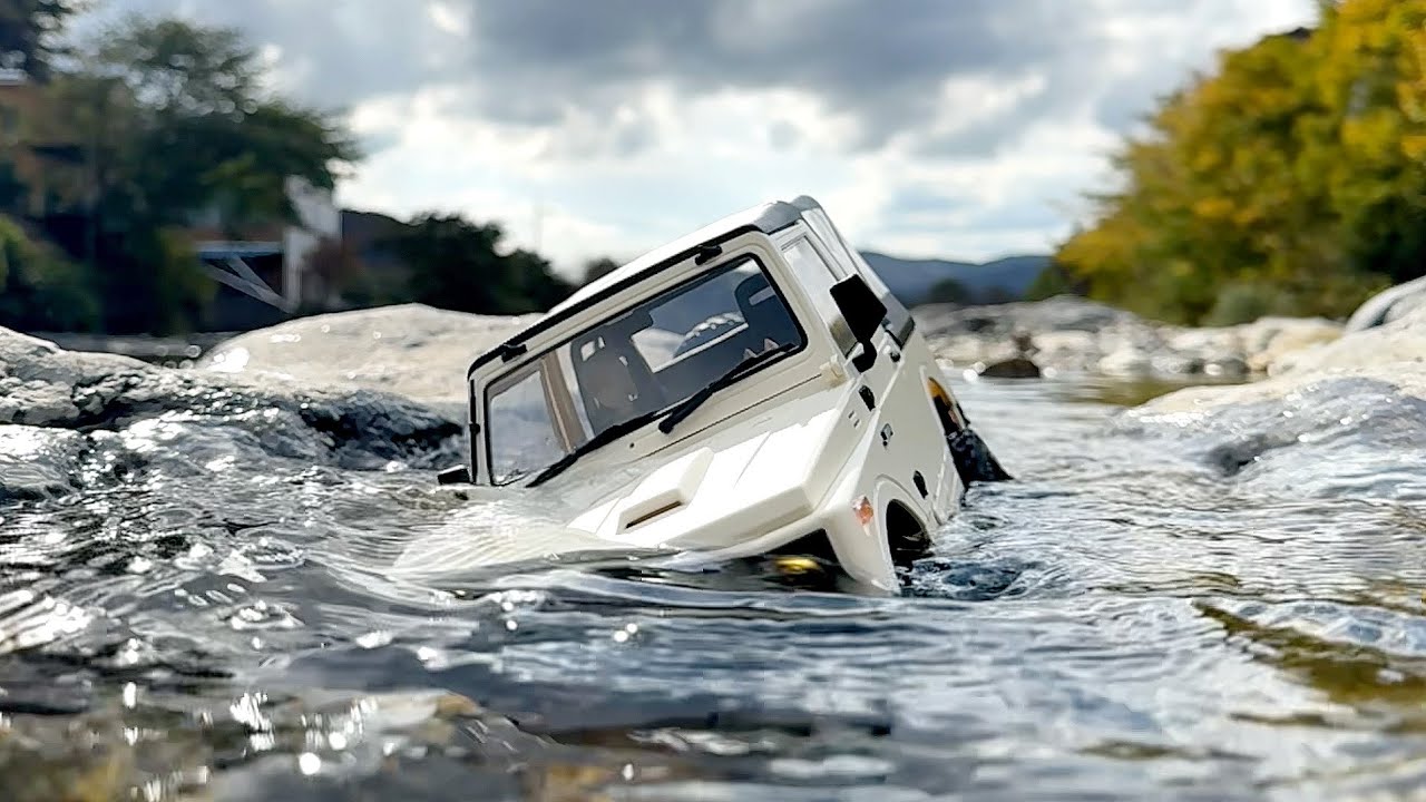 New WPL C74-1 Suzuki Jimny(1/10 scale ) Off-road Driving