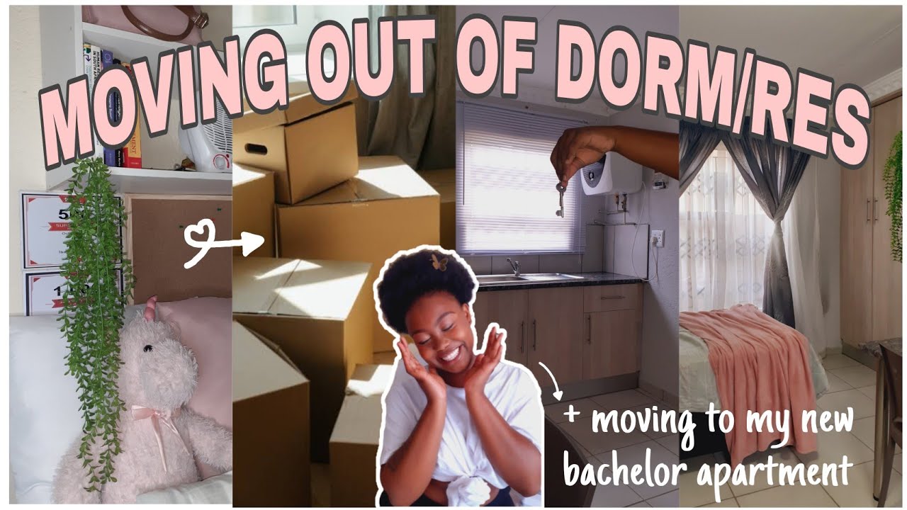 VLOG: MOVING OUT OF DORM/RES AND INTO A BACHELOR APARTMENT | University of Limpopo