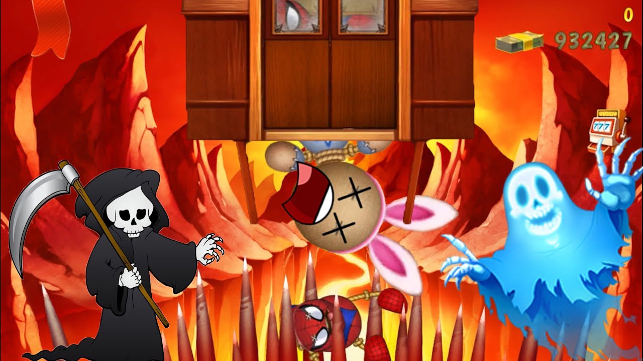 The Hellevator Vs Spider Buddy - Kick The Buddy