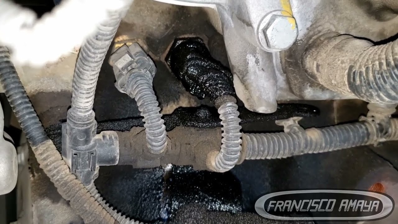 DD15 engine broken oil pressure sensor leaking oil electronic problem replacement