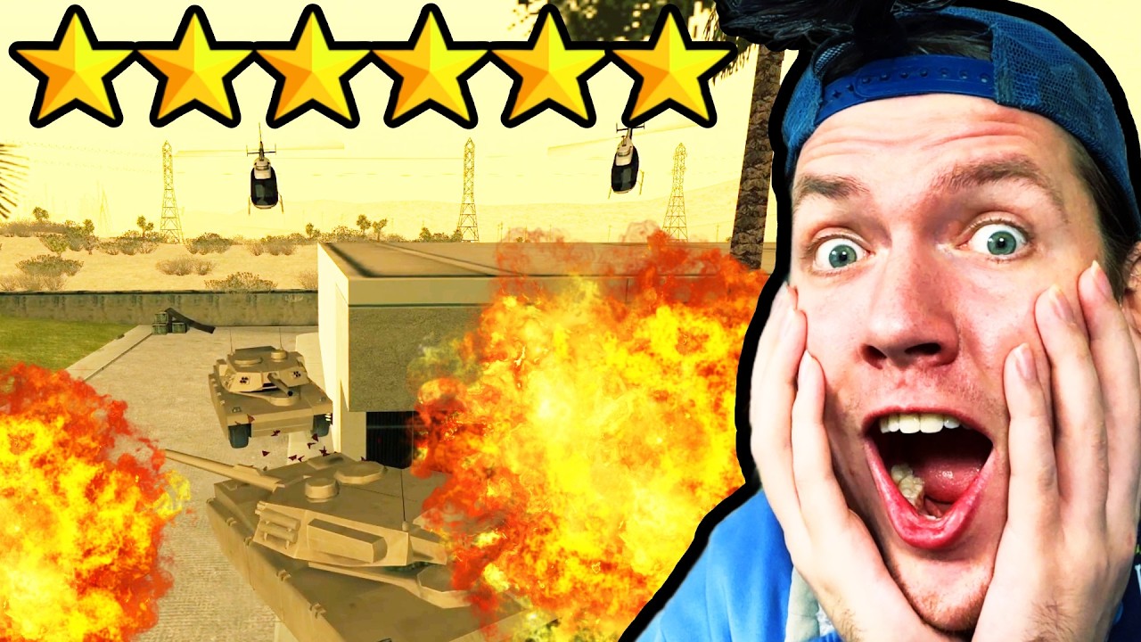 AKO ZÍSKAŤ 6 HVIEZDIČIEK v GTA San Andreas #41