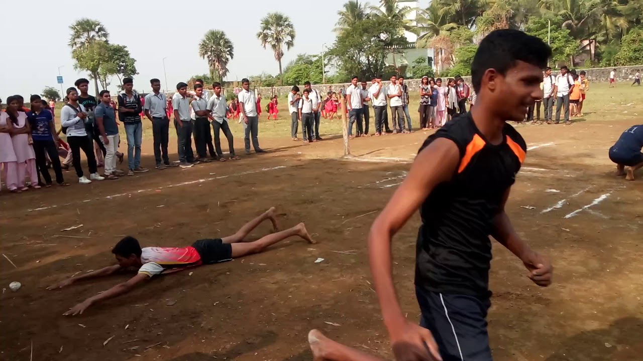 Kho-kho match 11 science and 11commerce from Alibag