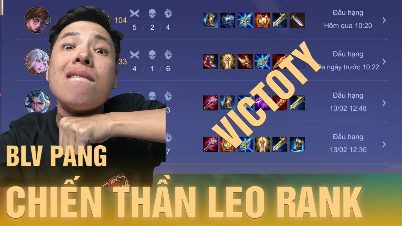 TRỰC TIẾP | 29 TẾT LEO RANK CÙNG VIEWER - BLV PANG !!!