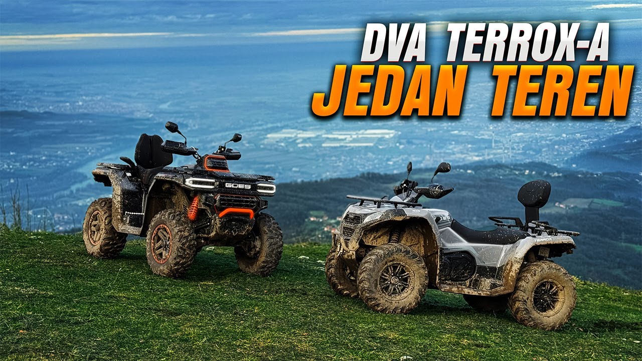 GOES Terrox 1000 & 500L | kratka vožnja i utisci sa Gučeva