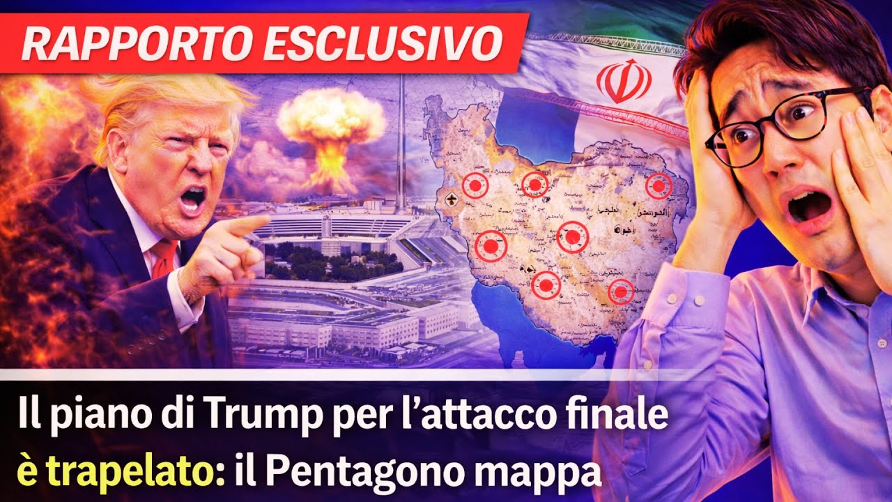 Il piano di Trump per l’attacco finale è trapelato: il Pentagono mappa gli obiettivi nucleari dell’