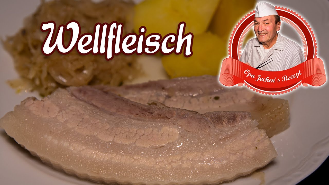 Wellfleisch selber machen - Kesselfleisch aus der Hausschlachtung - Opa Jochens Rezept