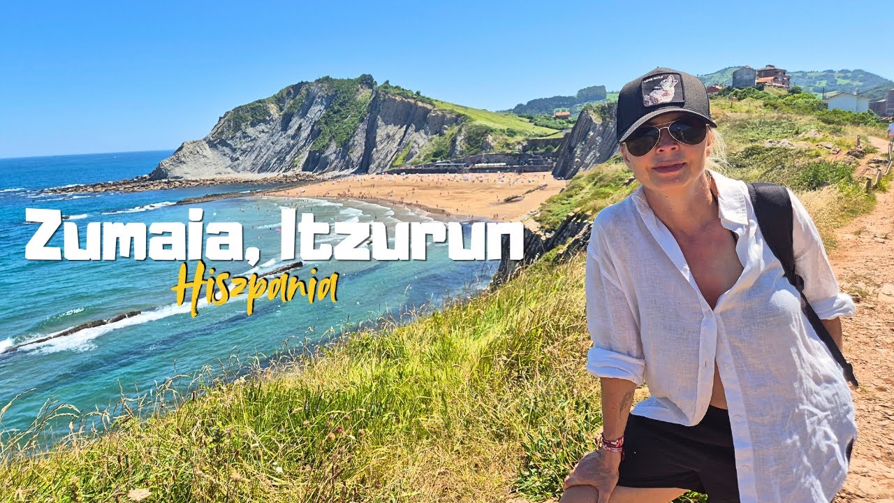 Zumaia, San Telmo i plaża Itzurun, magia Kraju Basków pod namiotem dmuchanym.