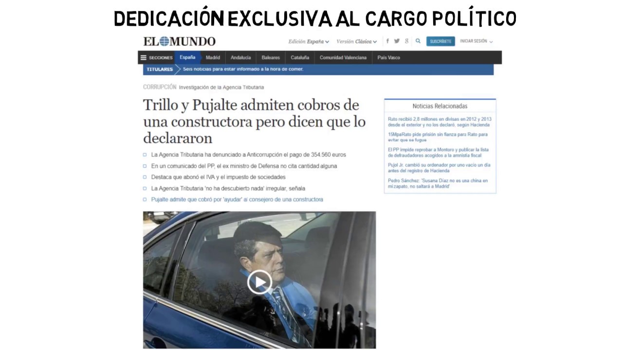 Regulaci&oacute;n de cargos politicos
