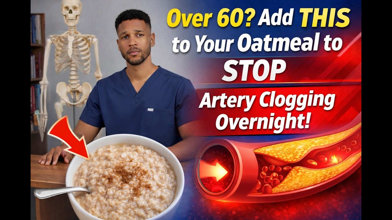 Over 60? Add THIS to Your Oatmeal to STOP Artery Clogging Overnight! | Doctor Explain.