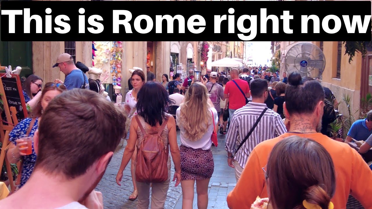 Rome Italy, Trevi fountain, Spanish Steps
