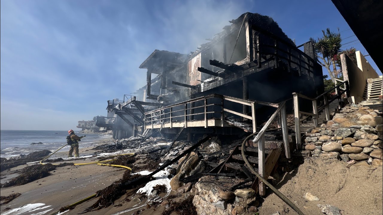 Malibu Broad Fire 1 Home Lost