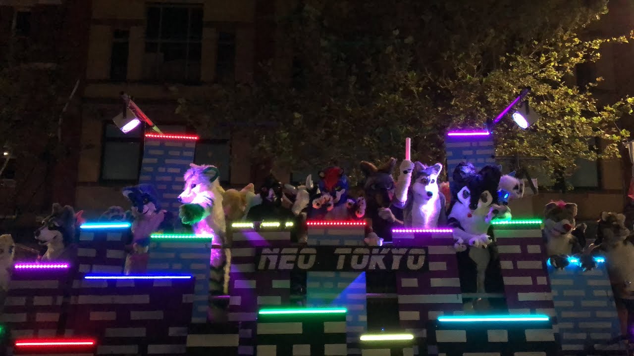 Furries @ Sydney Mardi Gras 2018