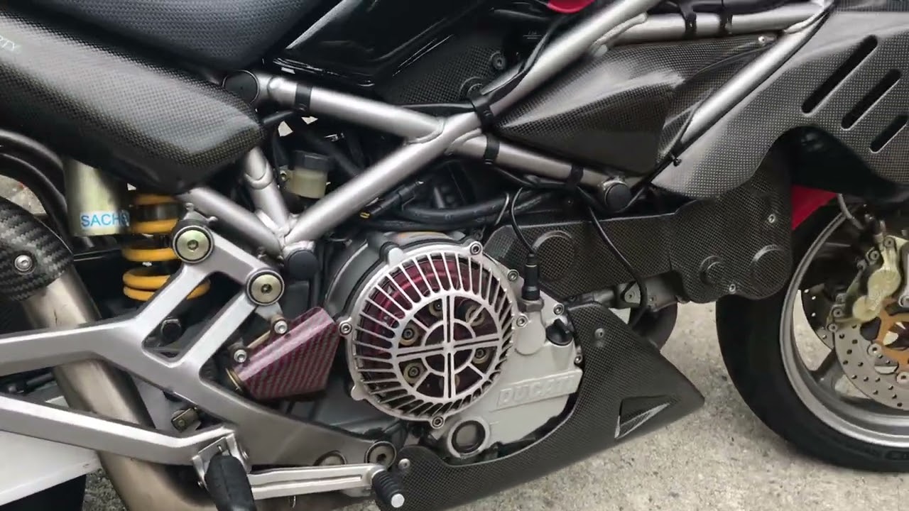 2002 Ducati Foggy Edition S4 Monster Walk around and start up￼