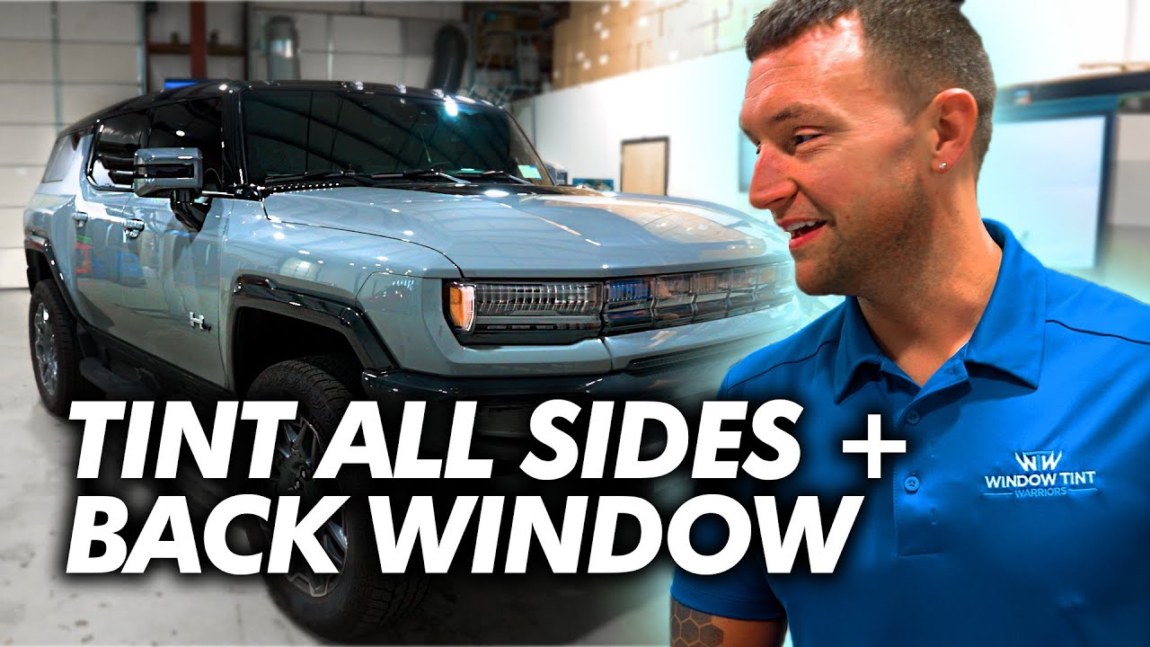 How to Tint a 2025 GMC Hummer (NEW EV)