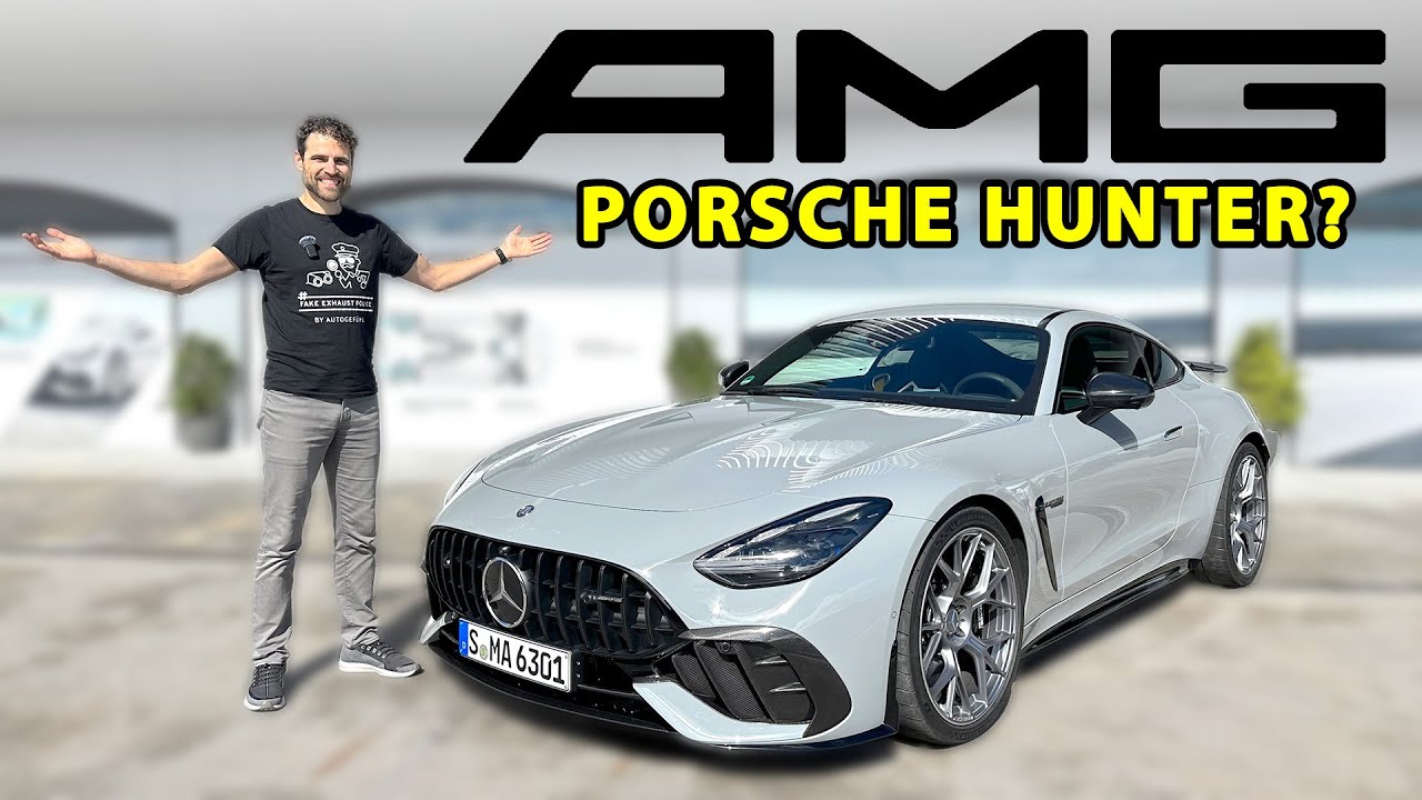 Is this a Mercedes 911? AMG GT 63 Pro driving REVIEW