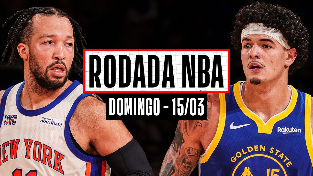 BRUNSON DESTROI CONTRA OS WARRIORS; GIANNIS TEM NOITE BRUTAL - RODADA NBA 15/03