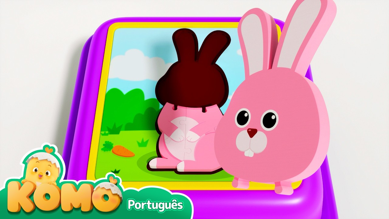 Puzzle em caixa! O que vamos montar? | Brincadeira infantil | Quebra-cabeça | Komo Surpresa