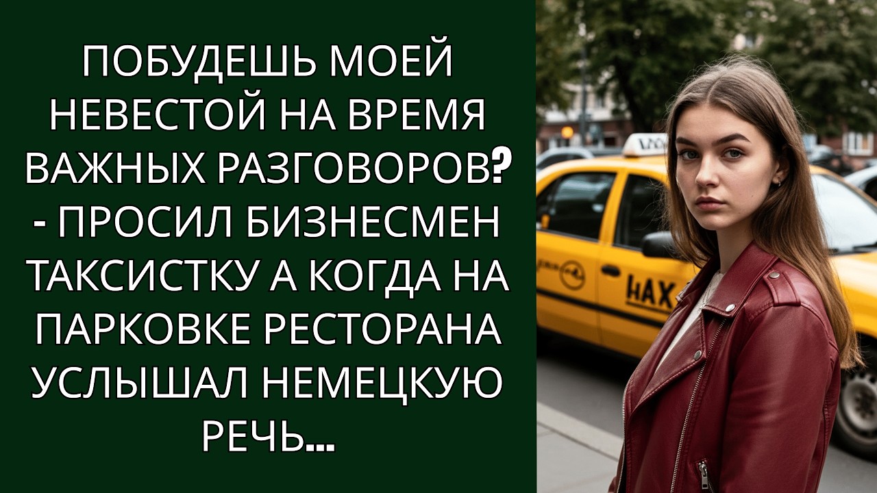 Ты будешь моей невестой на время переговоров? – бизнесмен умолял таксиста...