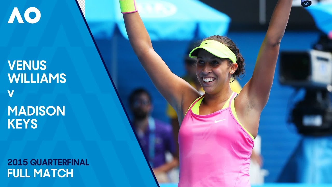 Venus Williams v Madison Keys Full Match | Australian Open 2015 Quarterfinal