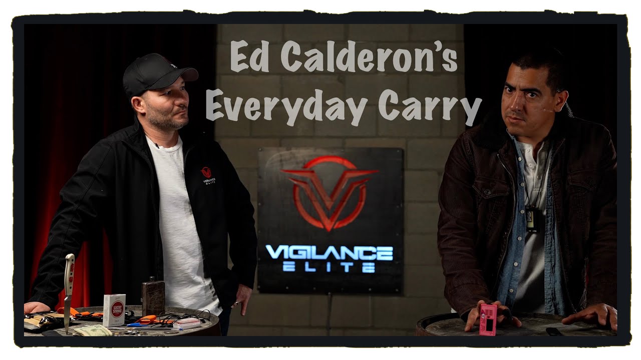 Ed Calderon's Everyday Carry (EDC) Pocket Dump with a Navy SEAL