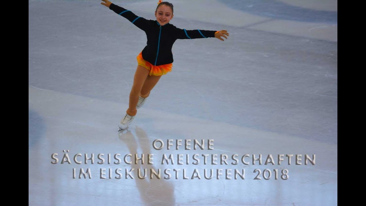 Eiskunstlauf Kür Yella Sächsische Meisterschaften im Eiskunstlaufen Chemnitz 2018