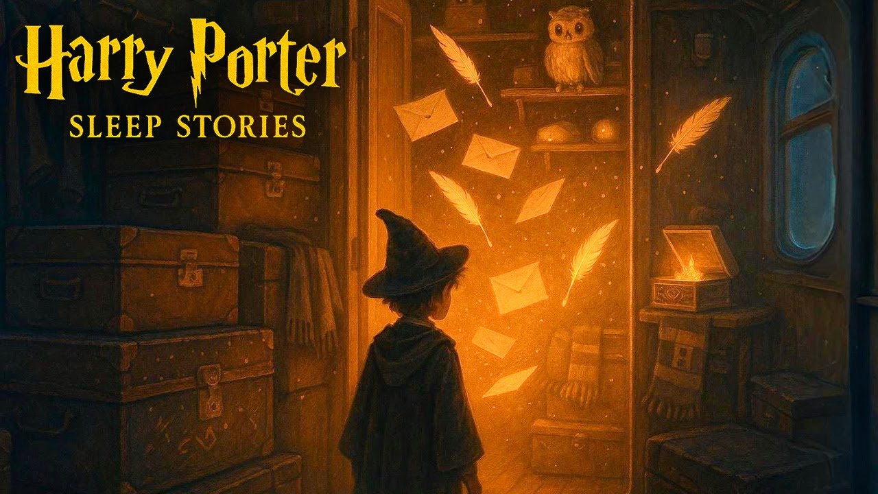Tales from the Hogwarts Express  Calm Journeys & Magic   Harry Potter ASMR for Sleep