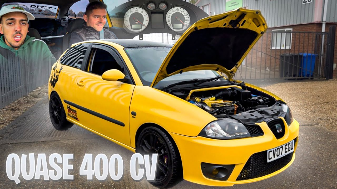 IBIZA 6L PIKACHU QUASE 400CV DA SKILLATURBOS 🇬🇧🫣 | DIDITV