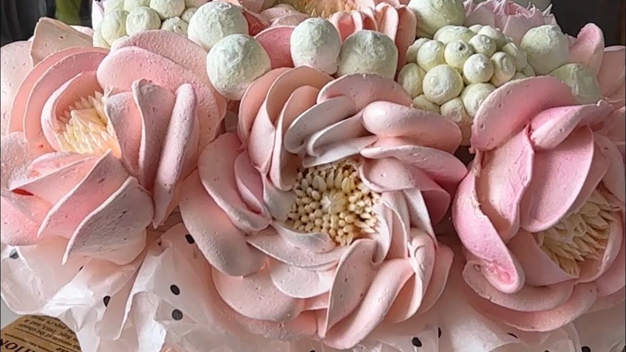 How to make marshmallow berries🫐for the bouquet