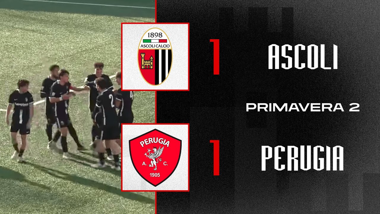 Highlights Primavera 2 | Ascoli-Perugia 1-1 | Ascoli Calcio