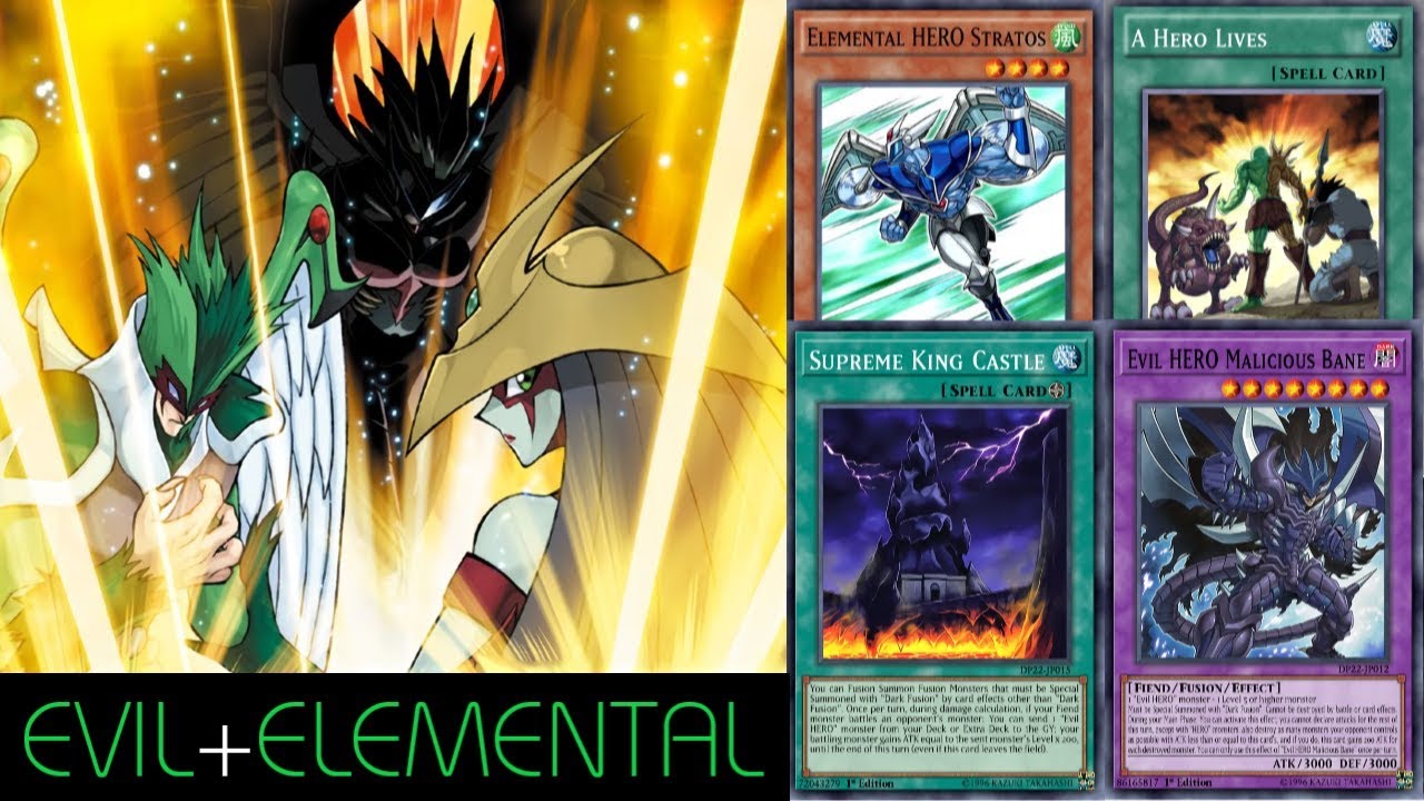 【YGOPRO】 PURE Evil HERO + Elemental HERO Deck September  2019 Yu-Gi-Oh!