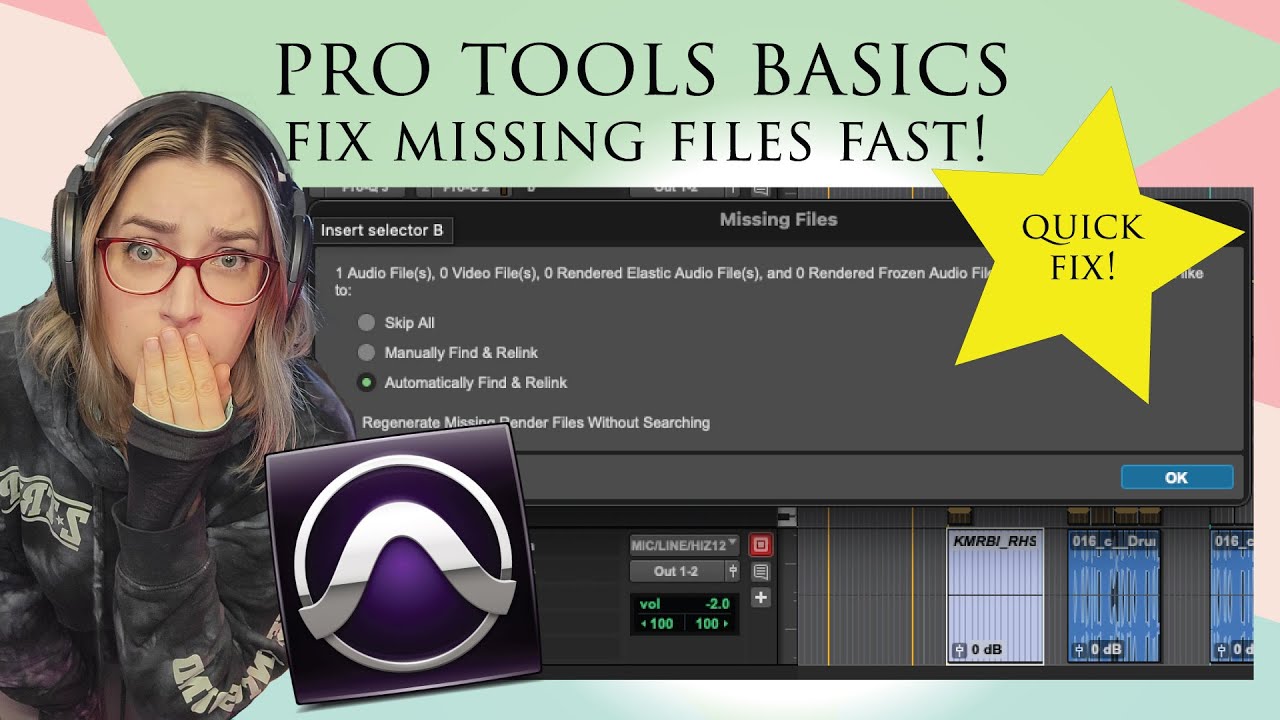 Как восстановить отсутствующий звук в Pro Tools (быстрое и простое решение)