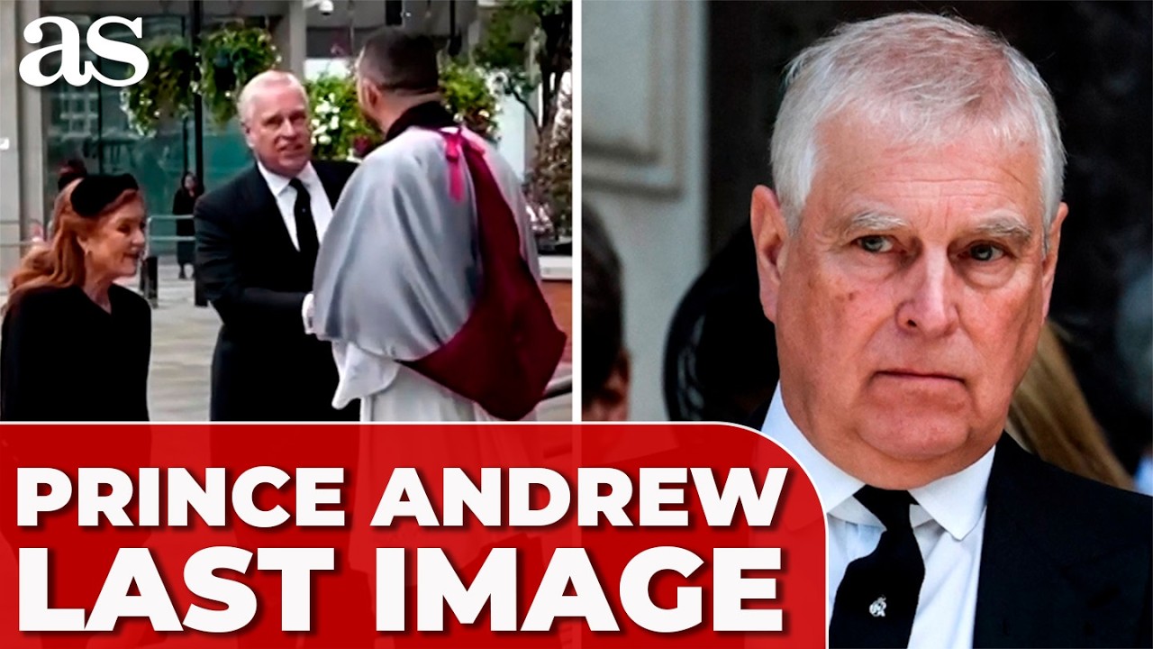 PRINCE ANDREW'S LAST PUBLIC IMAGE before his ARREST because of EPSTEIN CASE