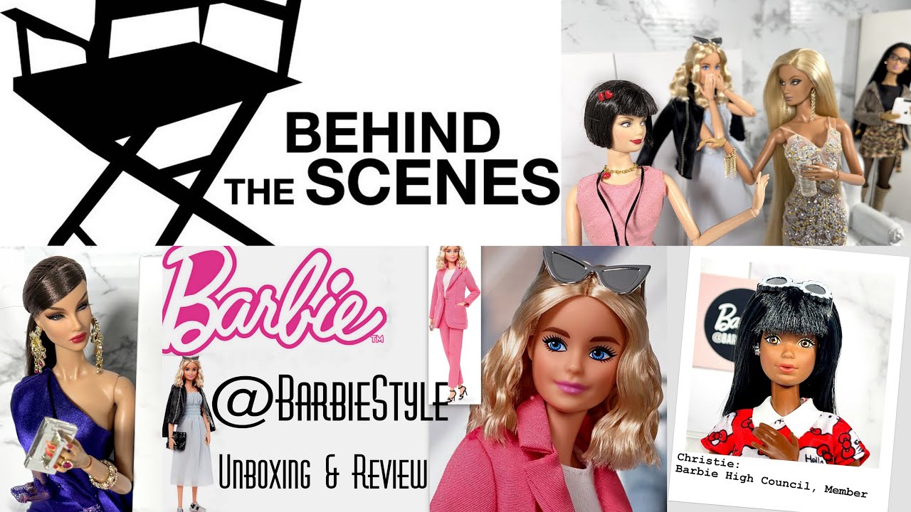 👑 Edmond's Collectible World 🌎: BEHIND THE SCENES @BarbieStyle Barbie Review 🕵️ ALYSA MURDER MYSTERY