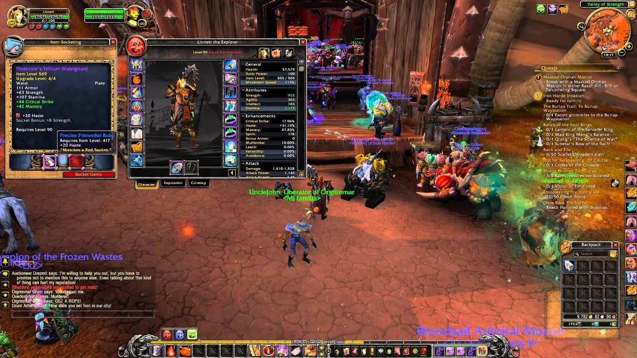 How to socket gems into your gear