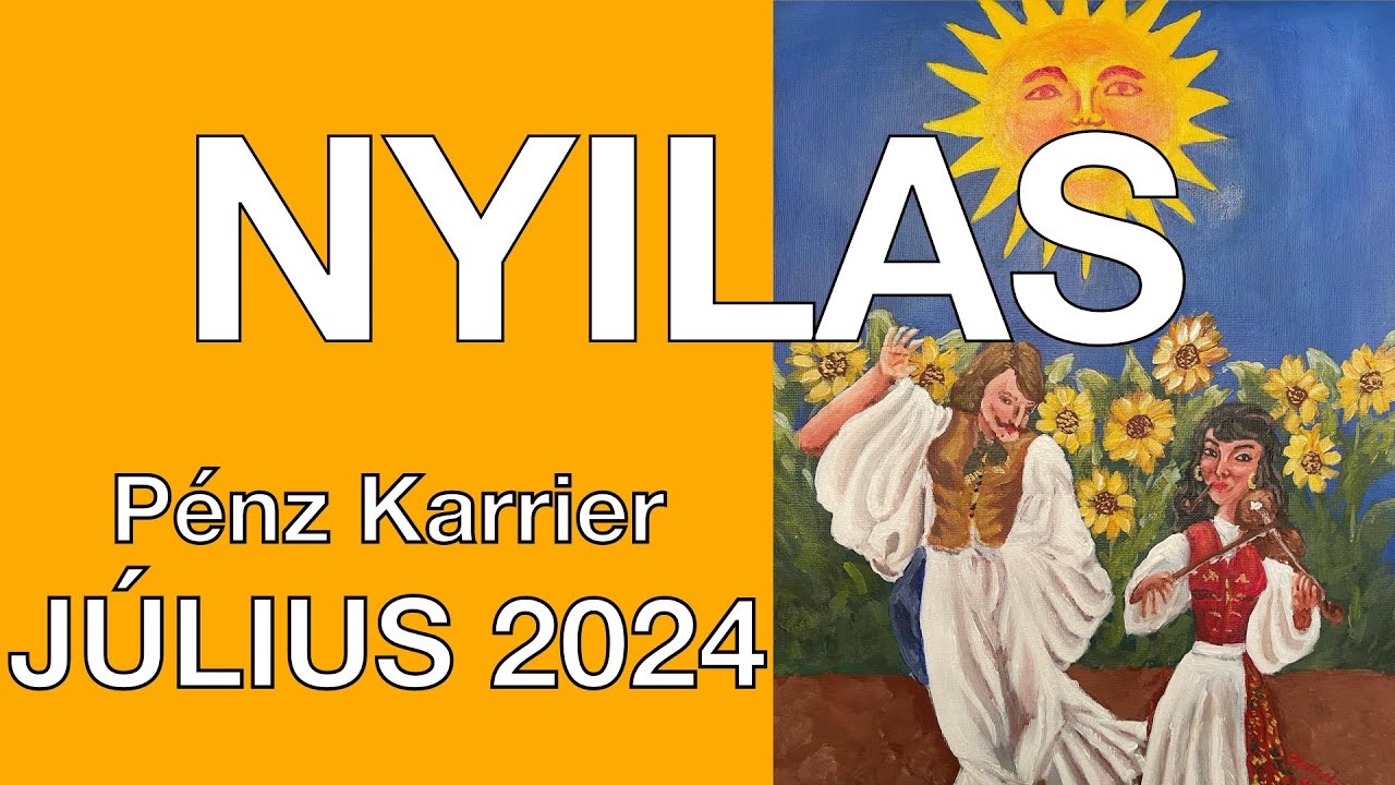 ♐️Nyilas Július 2024 💰Manifesztálás mestere 💰Pénz Karrier Tarot Jóslás