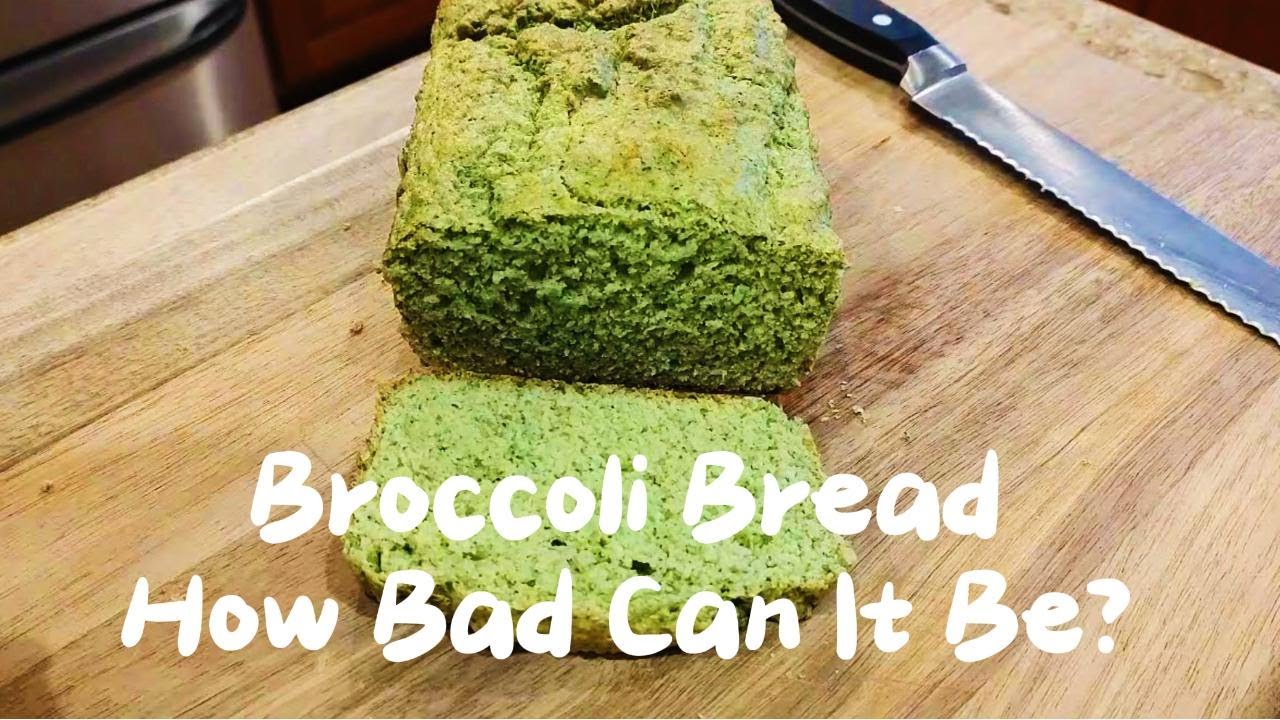 Broccoli Bread Recipe - A Healthy Alternative