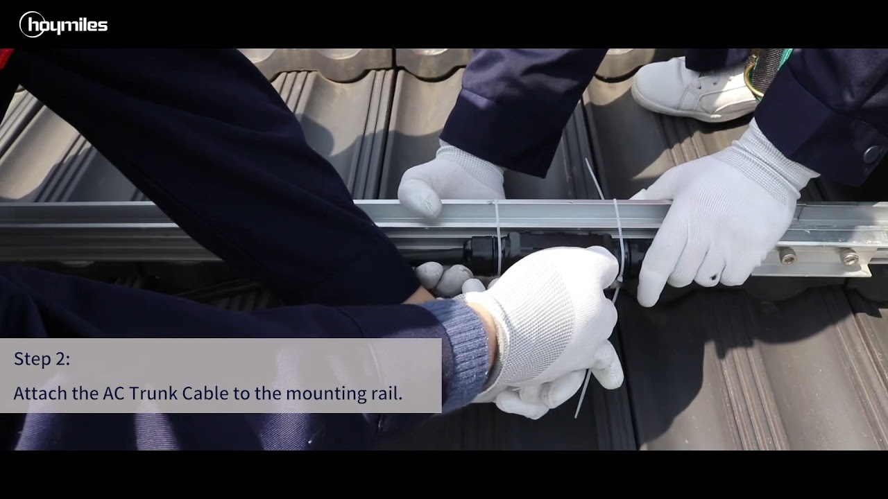 Hoymiles HMS Microinverter Installation Video - For Higher Capacity Solar Panels