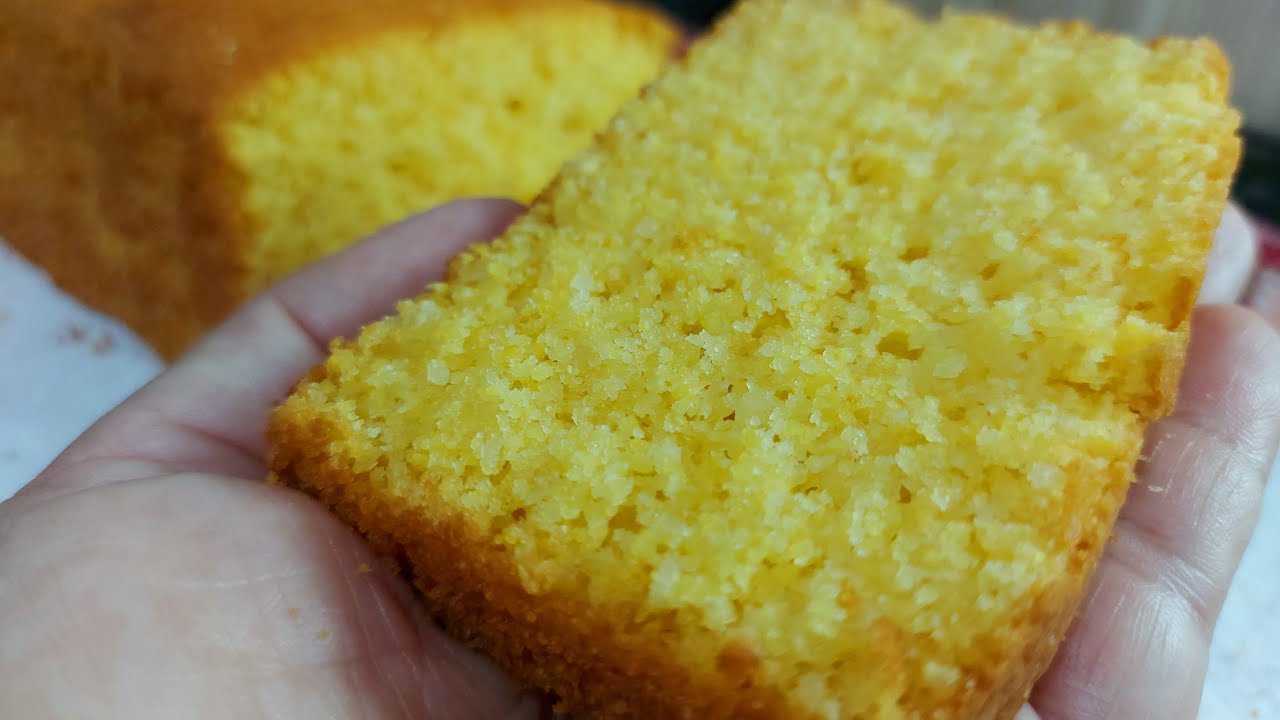 Você tem ARROZ  E  FUBÁ?❤PÃO RÁPIDO com fermento de bolo