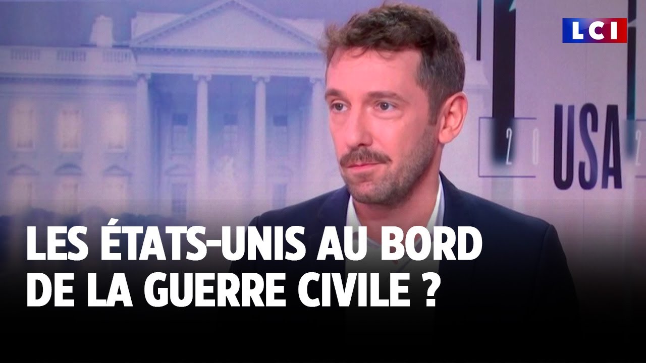 Les États-Unis au bord de la guerre civile ? Mathieu Gallard invité de LCI