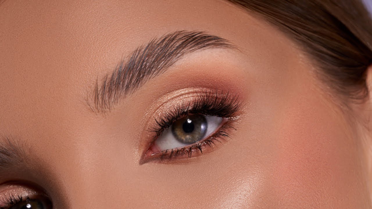 Everyday Glam Eye ft. the NEW LIMITED EDITION MINI NUDE EYESHADOW PALETTE KIT| Natasha Denona Makeup