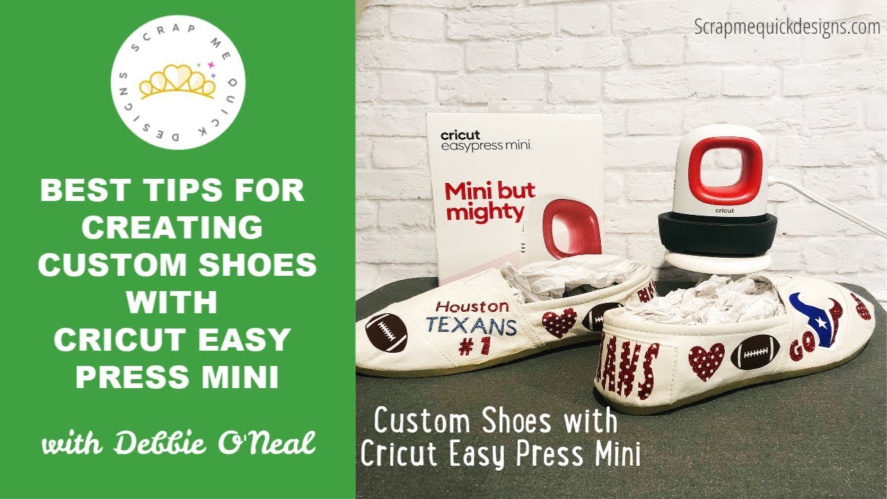 Лучшие советы по созданию индивидуальной обуви с помощью Cricut Easy Press Mini