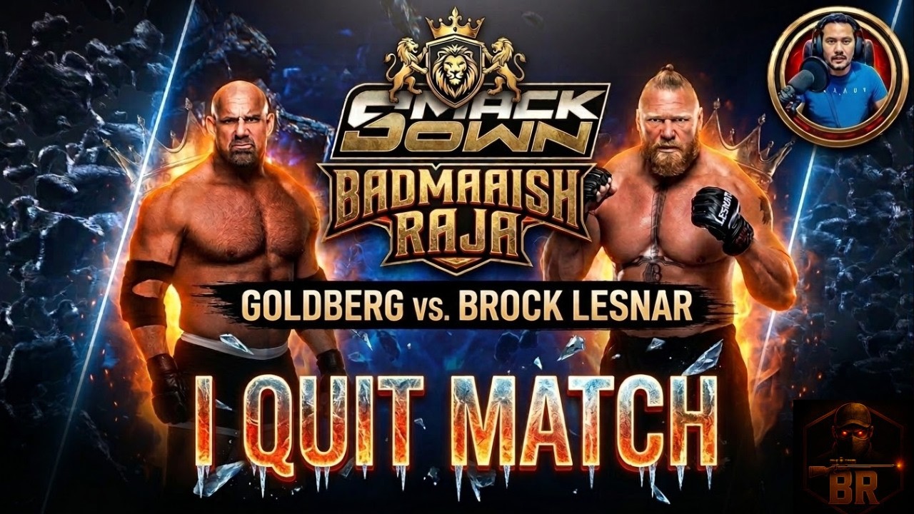 WWE 2K26 – Brock Lesnar vs Goldberg | I Quit Match🔥The Beast vs The Destroyer | Who Will Say I QUIT?