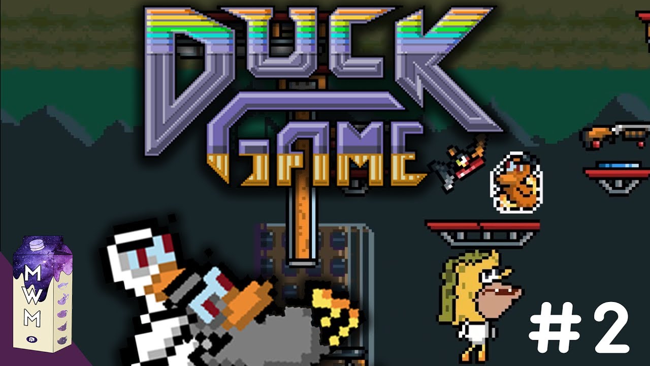 Duck Game - Nothing But Net! - 4 Player Stand Off!