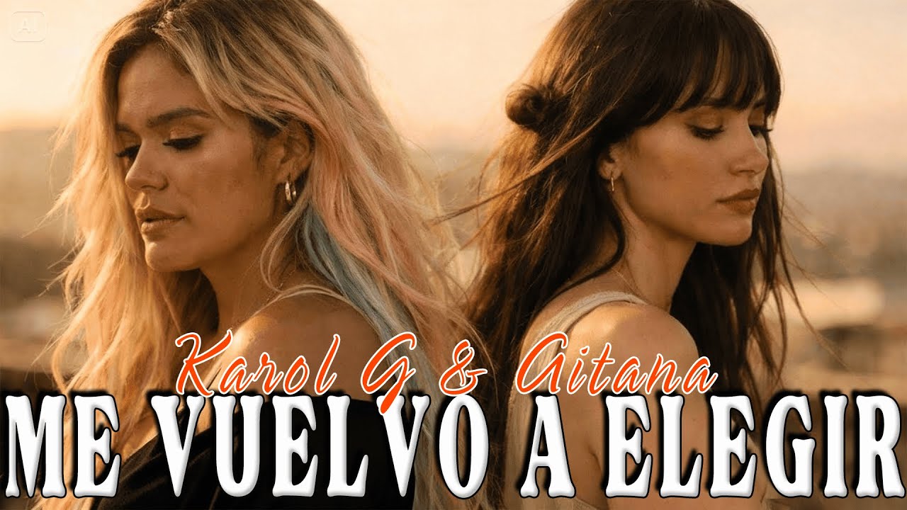 Karol G, Aitana – Me Vuelvo a Elegir | Emotional Lyrics Video